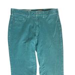 Pilcro and the Letterpress  Serif Green Corduroy Ankle Pants Size 26 Casual Photo 1