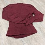 Brooks Brothers  Maroon Faux Wrap Sweater Size Medium Photo 2