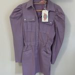 Never on Sunday Lizzie Mini Dress Lavender Photo 0