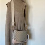 Nine West NWT  Cream and Pink Crossbody Bag with Elegant Design Photo 3