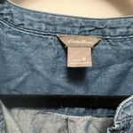 Eddie Bauer  Blue Denim Blouse Tunic Size Medium Photo 1