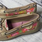 Sperry Top Sider Womens 6.5 Pink/Yellow Floral Photo 2