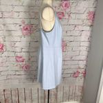 French Connection WHISPER LIGHT blue SQUARE NECK apron DRESS Photo 5