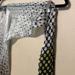 Echo‎ Silk Scarf Gold Purple Green Geometric Brown Photo 4