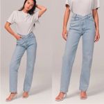 Abercrombie & Fitch The Dad Crossover Waist High Rise Jeans Size 27 / 4S READ Photo 1