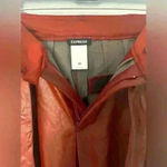 EXPRESS High Waisted Faux Leather Belted Utility Ankle Pant Size XS Photo 5