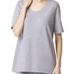 Hue ✨ Wear Ever U R Lounge Elbow-Sleeve Sz XL Grey T-Shirt✨ Photo 0