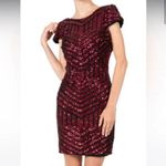 Dress the Population Tabitha Wine Dress Photo 1