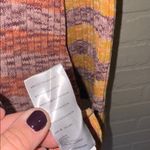 Free People  romper shorts Wendy Ribbed knit sweater long sleeve Photo 3