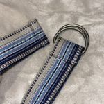 Striped Blues and Pink and Light Tan Belt
52” in Length Fits Up to Large Blue Photo 3