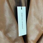 Rebecca Minkoff Cognac Two Buttons Lined Blazer, Size XL Photo 4