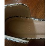 Catherine Malandrino  “Alaney” Snakeskin D’Orsay Shoes Women's 9 Leather Flats Photo 7