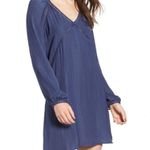 Hinge  Navy Lace Detail Mini Dress Photo 0