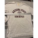 Original League  Arizona State Sun Devils Long Sleeve T Shirt Women's Small Gray Photo 3