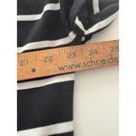 Tommy Bahama  Sombra Dress Size XL Black White Stripe Nautical Beach Tie Waist Photo 15