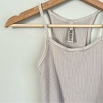 SKIMS  Beige Ribbed Cami Cropped Tank Top Size XS
Cotton blend Photo 1