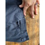 T5 L.L. Bean Original Fit Shorts Pleated High Waist Navy Blue Women's 20W Photo 4