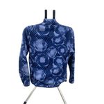 
Tops | Adidas Blue Print Soft Fleece Zip Sweatshirt | Color blue size med Photo 2