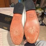 White Loafers with Red Heart Detail Size 11 Photo 2