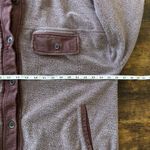 Free People North Star Shacket Oversized Textured Utility Jacket Rosewood Photo 14