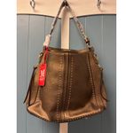 Montana West Montana‎ West Concealed Carry Bronze Studded Shoulder Bag Western Purse New Photo 2