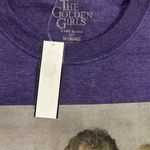 Purple 'Golden Girls' Graphic Short Sleeve Tee NWT Purple Size M Photo 2