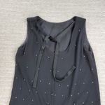 Ann Taylor Black Rhinestone Feather Hem Shift Dress 14 Party Cocktail Flapper Photo 11