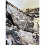 Eyelash Couture L Black White Gray Floral‎ Print Mini Dress Size L Photo 11