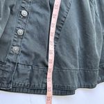 Free People  Chester Washed-Black Peplum A-Line Mini Dress XS Photo 10