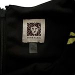 Anne Klein Dress Black Pink Floral Sleeveless Swing Knee Length Size 16 NEW Photo 1