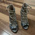 ZARA  | Sexy Snake Tie Up Stiletto Heels 36 Photo 1