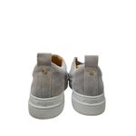 J/Slides Iridescent Platform Sneakers Size 10 Gold Photo 4