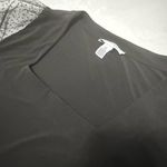 Calvin Klein  Black Top with Sheer Sleeves Photo 2