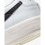 Nike Blazer Low '77 Sneakers in White Black Sail 8.5 with box Womens Athletic Photo 7