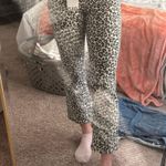 ZARA Cropped Cheetah Jeans  Photo 3