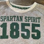 Pink with 5th & Ocean Gray Spartan Spirit 1855 Crewneck Sweatshirt L Size undefined Photo 1