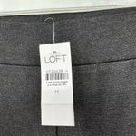 Loft size Medium new with tags gray pull on comfy dress pants yoga pant style Photo 3