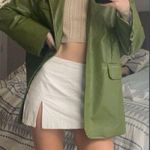 Cha Cha Green leather jacket Photo 0