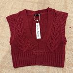 For Love & Lemons  Sweater crop  top Photo 0