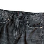 Urban Outfitters BDG outfits black denim cropped jeans with raw hem Photo 4