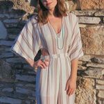 boho striped jumpsuit Multi Photo 1