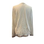 Preston & York Striped Cardigan Sweater Cream Open Front Long Sleeve Knit Top‎ Photo 4