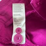 Maeve Anthropologie  Women’s Fuchsia Linen Cotton Blend Shorts Size 16 Photo 3