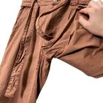 Paige Harper Paperbag Wide Leg Pants Women’s Size 27 High Rise Twill Stretch Photo 4