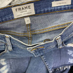 frame denim Frame Le High Skinny Jeans in Sayville Blue Wash Denim Ankle Size US 29 Photo 11