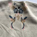 Odd Molly Boho Cardigan Sweater Wrap Tie Fringe Hem Tribal Knit Women's Size 2 Photo 7