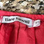 Tiare Hawaii  Red Tassel Mini Dress O/S Boho Aztec Tribal Beach Cover Up Resort Photo 7