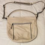 GUC Elliott Lucca Faro City Hobo Shoulder Bag, Off White Black Photo 3