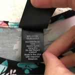 Agnes & Dora  black floral scoop neck skater dress M Photo 3