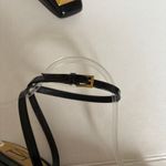 Valentino Garavani  One Stud Patent Leather Block Heel Pumps Black Size EU 37 Photo 9